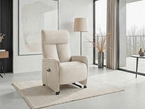 RELAXAČNÉ KRESLO, textil, strieborná Sit & More - Online Only obývacie izby, Online Only