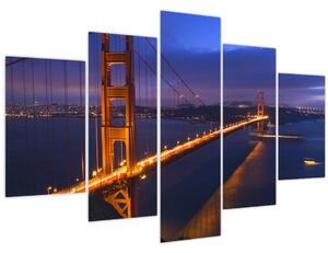 Obraz - Golden Gate Bridge (150x105 cm)