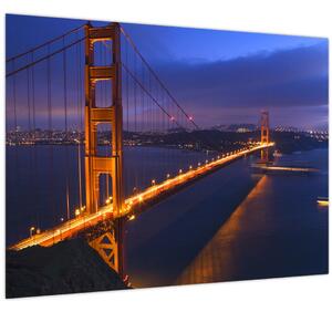 Obraz - Golden Gate Bridge (70x50 cm)
