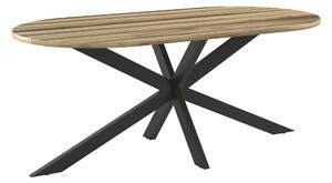 ZÁHRADNÝ STÔL, drevo, kov, 200/76/100 cm Ambia Garden - Série záhradného nábytku, Online Only
