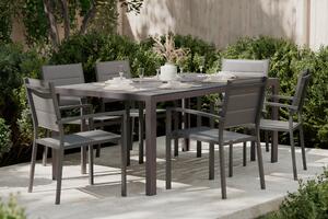 ZÁHRADNÝ STÔL, kov, plast, 180/74/100 cm Ambia Garden - Série záhradného nábytku, Online Only