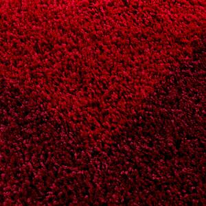 Ayyildiz koberce Kusový koberec Life Shaggy 1503 red kruh - 120x120 (priemer) kruh cm