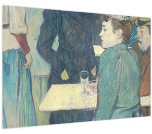 Obraz - Henri de Toulouse-Lautrec, A Corner of the Moulin de la Galette, reprodukcia (90x60 cm)
