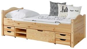 POSTEĽ S ÚLOŽNÝM PRIESTOROM 90/200 cm, MID.YOU - Detské izby, Online Only