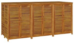Záhradný úložný box 210x87x104 cm masívne akáciové drevo