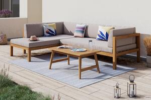 TERASOVÁ SEDACIA SÚPRAVA drevo, textil Ambia Garden - Série záhradného nábytku, Online Only