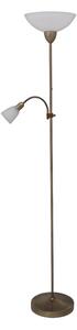 Rabalux 4019 - Stojaca lampa PEARL CLASSIC 1xE27/60W + 1xE14/40W