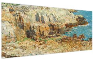 Obraz - Childe Hassam, A North East Headland, reprodukcia (120x50 cm)