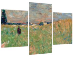 Obraz - Georges Seurat, A Summer Landscape, reprodukcia (90x60 cm)