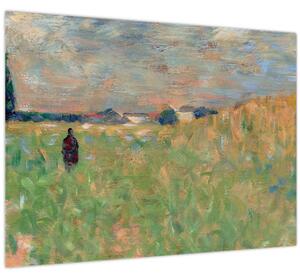 Obraz - Georges Seurat, A Summer Landscape, reprodukcia (70x50 cm)