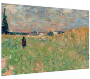 Obraz - Georges Seurat, A Summer Landscape, reprodukcia (90x60 cm)