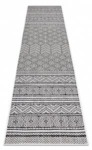 Kusový koberec Kim čierny atyp 60x200cm