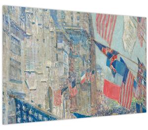 Obraz - Childe Hassam, Allies day, reprodukcia (90x60 cm)