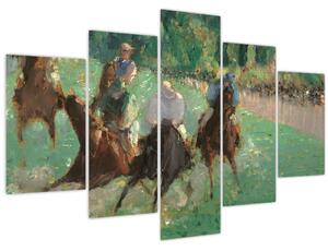 Obraz - Edouard Manet, At the Races, reprodukcia (150x105 cm)