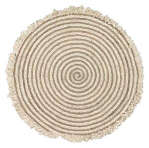 Prírodný koberec z juty Kave Home Gisel, ø 120 cm