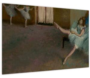 Obraz - Edgar Degas, Before the Ballet, reprodukcia (90x60 cm)