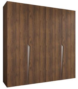 Šatníková skriňa Pianos 1 200x202x52 - orech warmia / kašmír