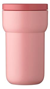 Ružový cestovný hrnček Rosti Mepal Ellipse, 275 ml