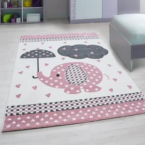 Ayyildiz koberce Kusový koberec Kids 570 pink - 120x170 cm