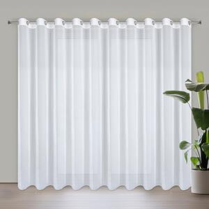 ZÁCLONA NA KRÚŽKOCH ARLETA 350X270 CM BIELA BS