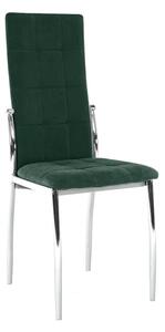 Jedálenská stolička Adore (smaragdová+ kov). Vlastná spoľahlivá doprava až k Vám domov. 1044455