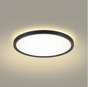 Brilagi - LED Kúpeľňové svietidlo ULTRA SLIM LED/12W/230V pr. 22,5 cm čierna IP54