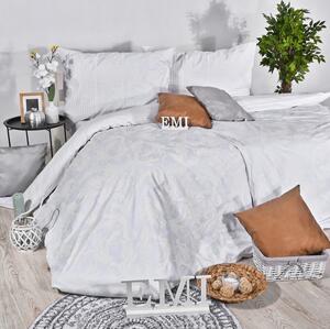 Obliečky bavlnené Royal biele EMI, Predĺžený set jednolôžko obsahuje 1x 140x220 + 1x 70x90
