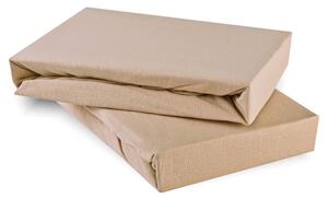 Plachta posteľná cappuccino jersey EMI, Detská plachta 60x120