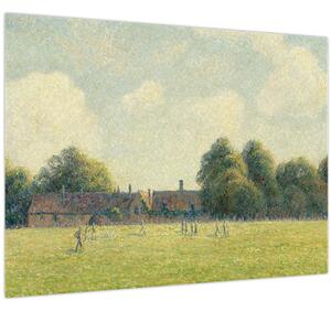 Obraz - Camille Pissarro, Hampton Court Green, reprodukcia (70x50 cm)