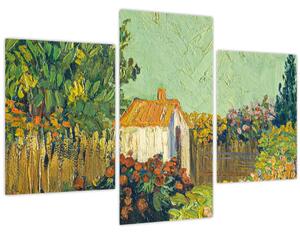 Obraz - Imitator of Vincent van Gogh, Landscape, reprodukcia (90x60 cm)