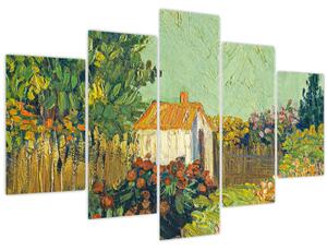 Obraz - Imitator of Vincent van Gogh, Landscape, reprodukcia (150x105 cm)