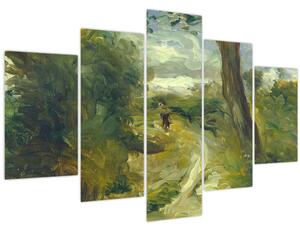 Obraz - Auguste Renoir, Landscape between Storms, reprodukcia (150x105 cm)