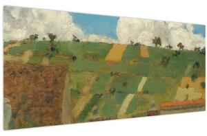 Obraz - Edouard Vuillard, Landscape of the Ile de France, reprodukcia (120x50 cm)