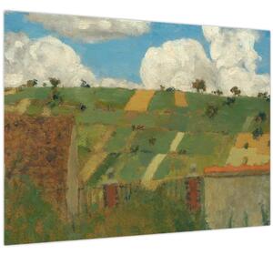 Obraz - Edouard Vuillard, Landscape of the Ile de France, reprodukcia (70x50 cm)