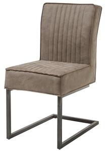 Jedálenská stolička LINDA sivá