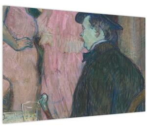 Obraz - Henri de Toulouse-Lautrec, Maxime Dethomas, reprodukcia (90x60 cm)