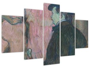 Obraz - Henri de Toulouse-Lautrec, Maxime Dethomas, reprodukcia (150x105 cm)