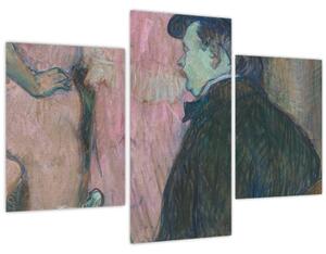 Obraz - Henri de Toulouse-Lautrec, Maxime Dethomas, reprodukcia (90x60 cm)
