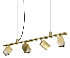 Závesné svietidlo 4x GU10 mosadzná IP20 Ideal Lux DYNAMITE 371399
