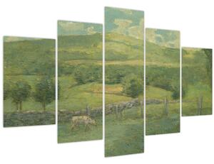 Obraz - Julian Alden Weir, Obweebetuck, reprodukcia (150x105 cm)