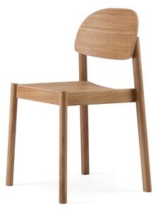 Jedálenská stolička z dubového dreva EMKO Citizen Oval