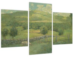 Obraz - Julian Alden Weir, Obweebetuck, reprodukcia (90x60 cm)