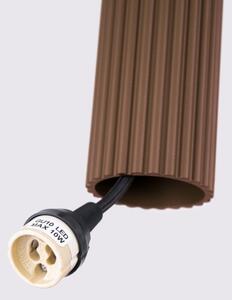 Brilagi - LED luster na lanku CRESTO 1xGU10/10W/230V hnedý