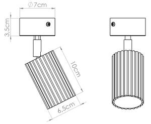 Brilagi - LED bodové svietidlo CRESTO 1xGU10/10W/230V biela