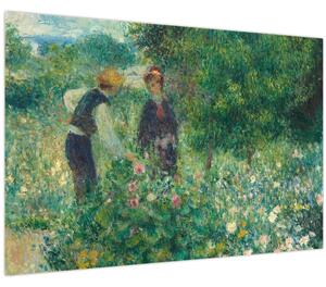 Obraz - Auguste Renoir, Picking Flowers, reprodukcia (90x60 cm)