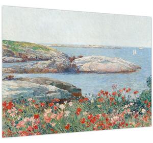 Obraz - Childe Hassam, Poppies, Isles of Shoals, reprodukcia (70x50 cm)