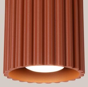 Brilagi - LED bodové svietidlo SFERA 1xGU10/10W/230V priemer 10 cm červená