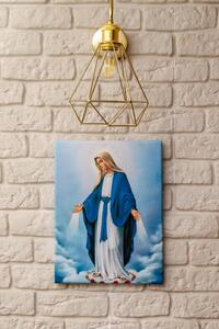 Nádherný obraz Svätá Matka Nepoškvrnená na plátne, canvas 30 x 40 cm