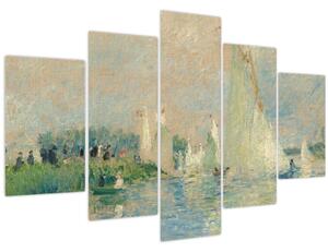 Obraz - Auguste Renoir, Regatta at Argenteuil, reprodukcia (150x105 cm)