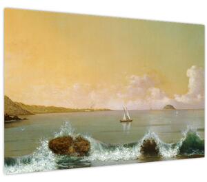 Obraz - Martin Johnson Heade, Rio de Janeiro Bay, reprodukcia (90x60 cm)